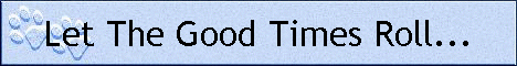 Let The Good Times Roll...